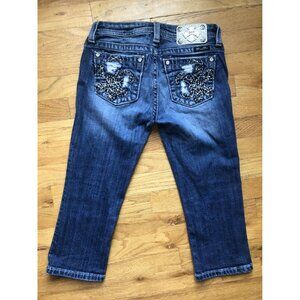 Miss Me Size 14 Bermuda Jean Crop Capris